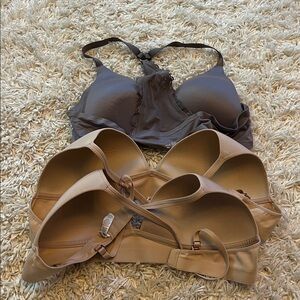 3 Aerie wireless lightly padded bras- convertible